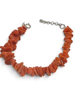 Bracelet Mandile 1922 Woman Coralli in Silver Corallo 2MBRC50.4